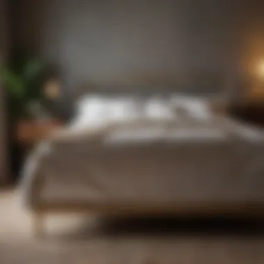 Vintage bedframe exemplifying classic design elements
