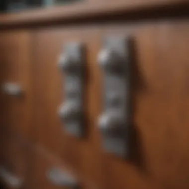 Aesthetic Choices in Drawer Pulls Design Visual representation of aesthetic choices for drawer pulls