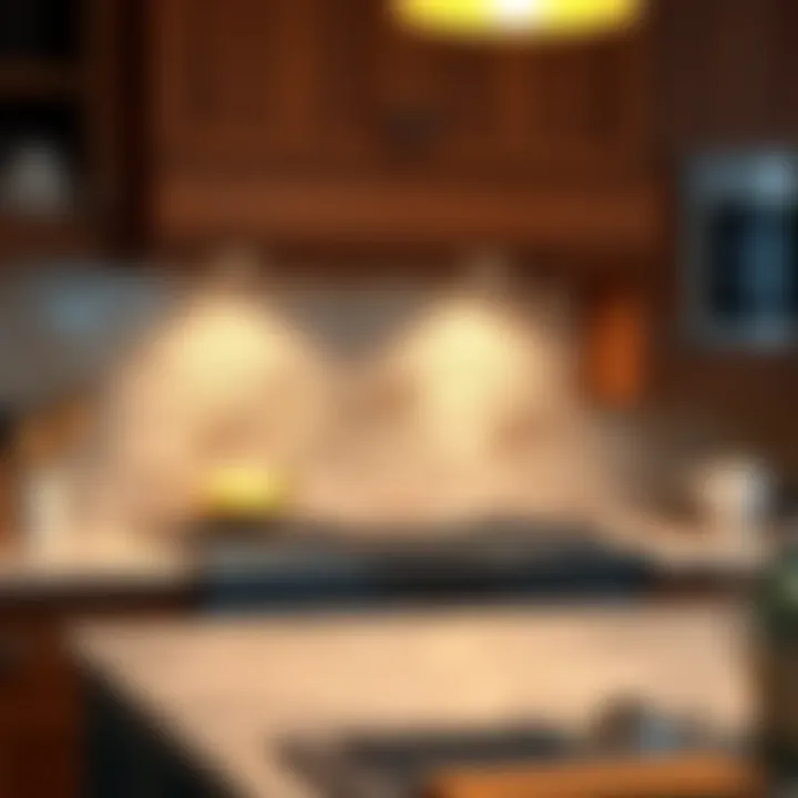 Completed backsplash installation showcasing durability