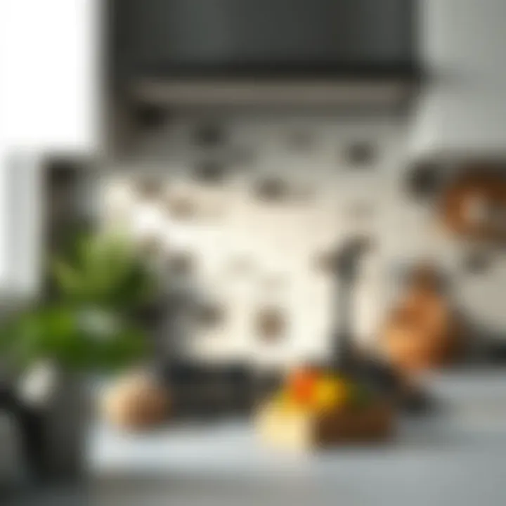 Variety of backsplash tile materials