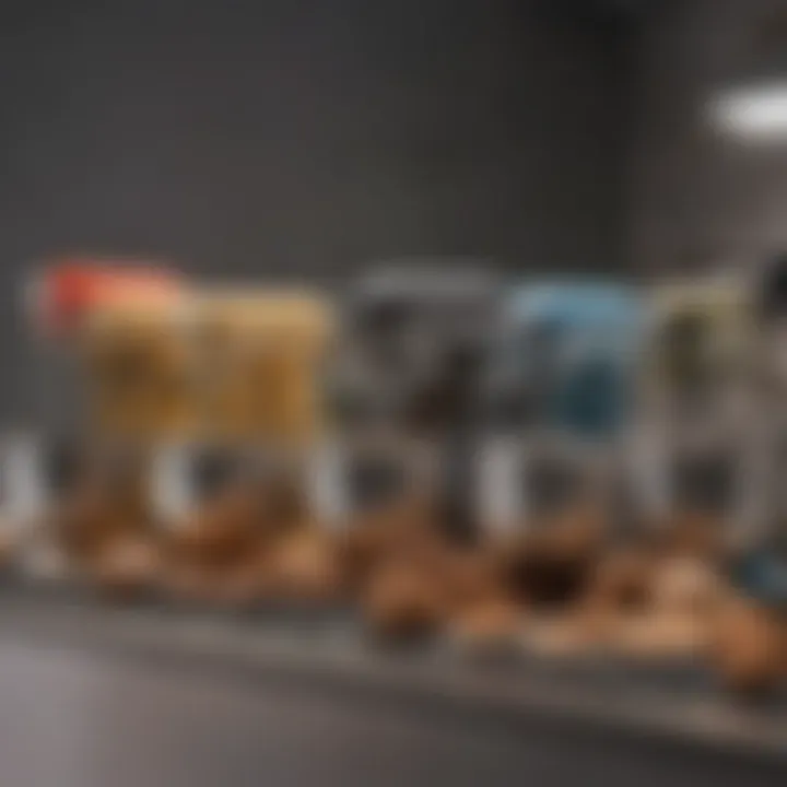 Array of various baking mixers highlighting their unique features