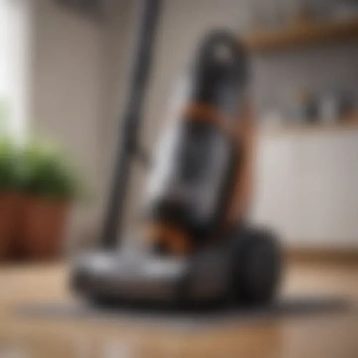 Advanced filtration system in cordless vacuum cleaner