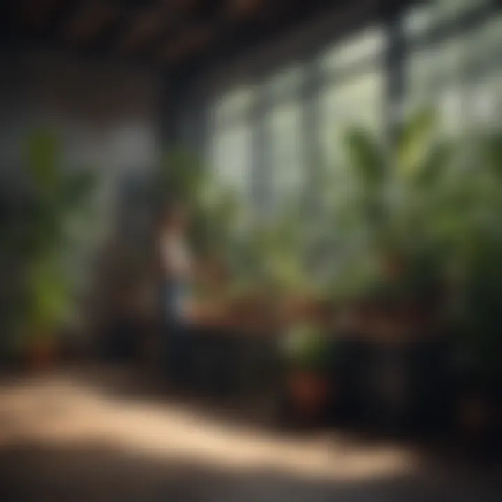 Customer service interaction for plant purchase