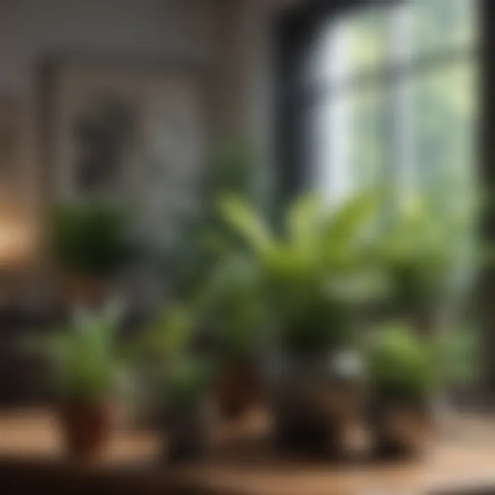 A selection of unique indoor plants