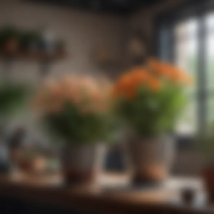 A step-by-step guide to caring for indoor blooming plants with illustrated tips.