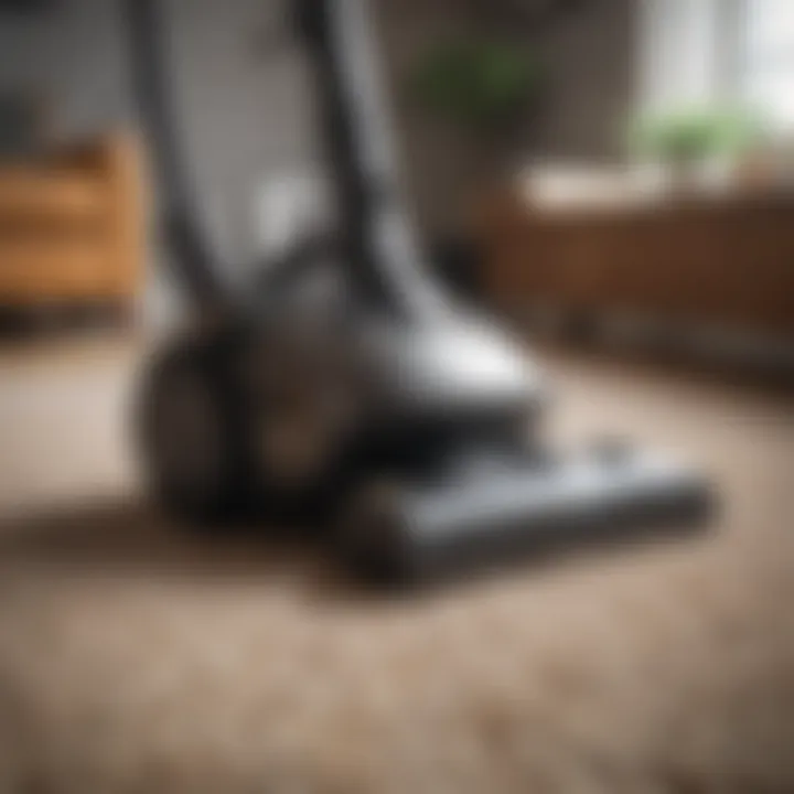 A user-friendly vacuum with convenient features like filters and easy maneuverability