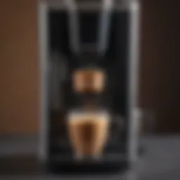 Detailed view of a Keurig coffee maker showing essential cleaning areas