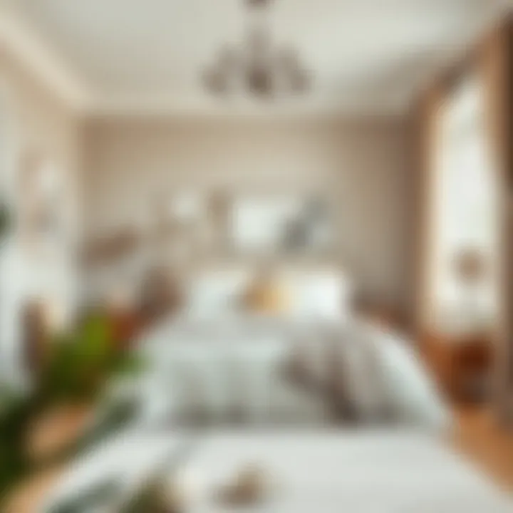 Calming Neutral Palette Calming neutral palette in a cozy bedroom