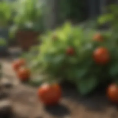 Pest Control through Companion Planting Visual representation of pest-friendly plants