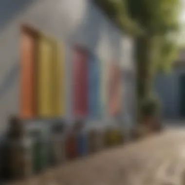 Comparative analysis of different exterior paint types
