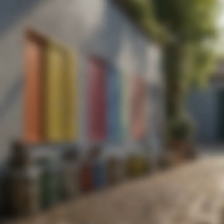 Comparative analysis of different exterior paint types