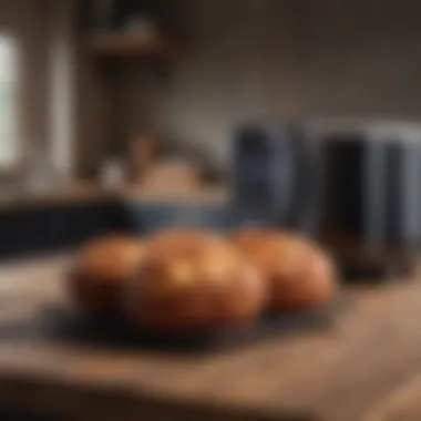 Comparison between traditional baking and air frying