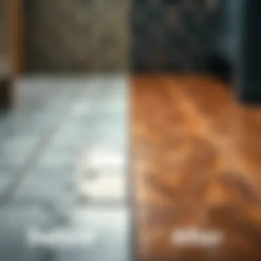 Transforming Grout: A Visual Journey Before and after grout cleaning comparison