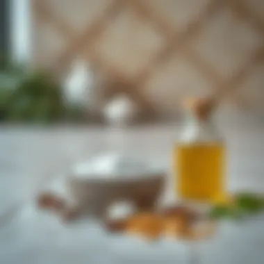 Natural Ingredients for Grout Restoration Homemade grout cleaning solution ingredients