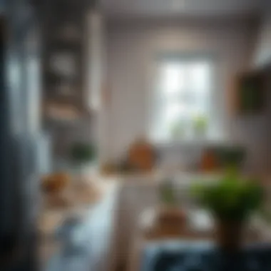 Organized kitchen space highlighting systematic cleaning strategies