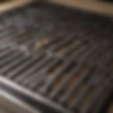 Transformation of Stove Top Grates Before and after comparison of stove top grates