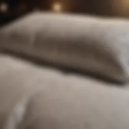 Different types of pillows showcasing various materials