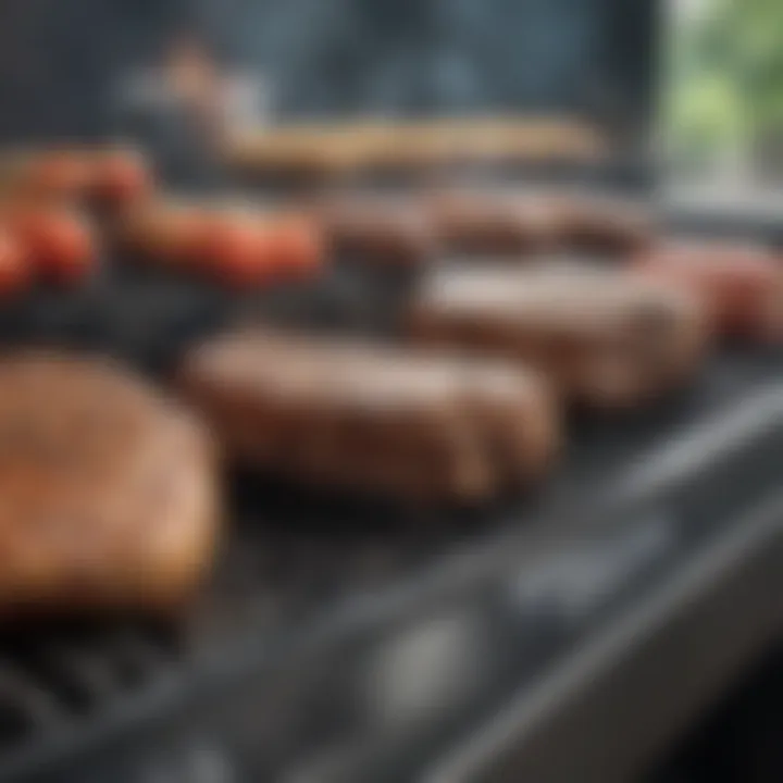 A variety of grill types arranged in a stunning display