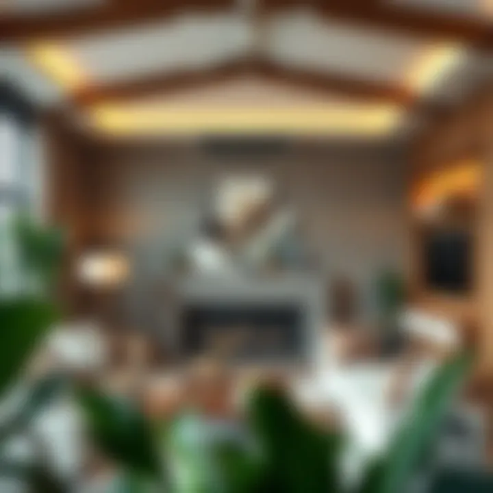 Air Filtration System Enhancing Indoor Air Quality Air filtration system in a modern living room