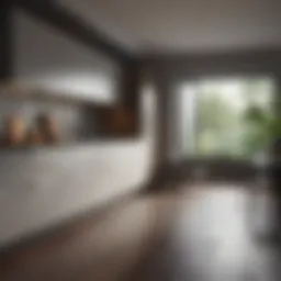 Modern kitchen cabinet design showcasing various materials