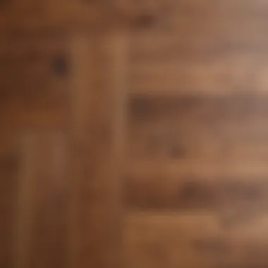 A comparison of various hardwood flooring types