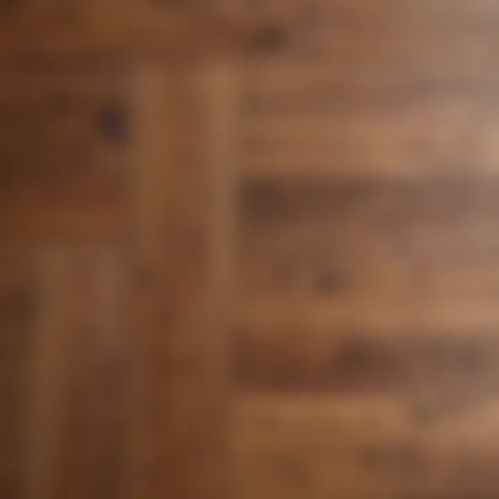 A comparison of various hardwood flooring types