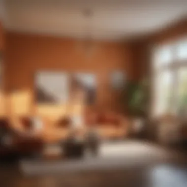 Warm Color Palette for Small Spaces A color palette that enhances warmth in a compact space