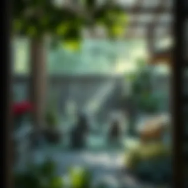 Peaceful garden environment strategies