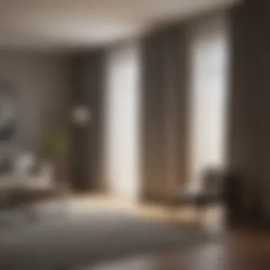 Curtains Enhancing Light Control and Privacy A cozy room with curtains that enhance light control and privacy