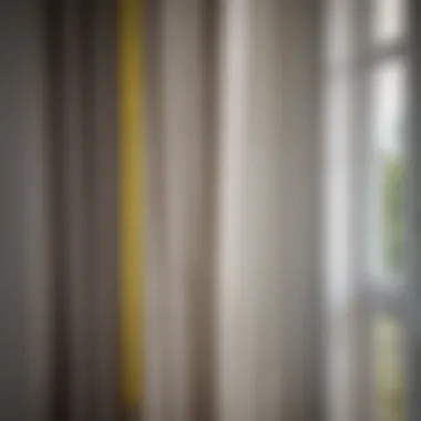 Measuring Curtain Widths Effectively Measuring curtain width with a tape measure against a window
