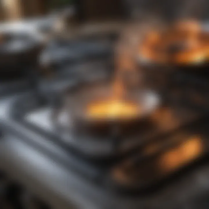 Proper technique for cleaning glass top stove