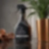Natural cleaning agent for ink stains