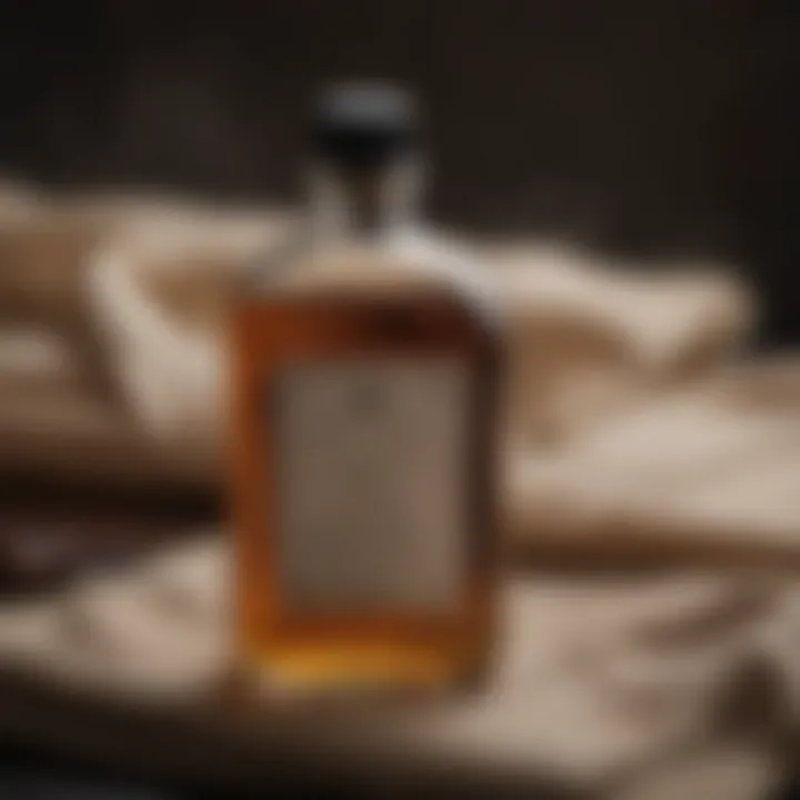 Application of vinegar on fabric