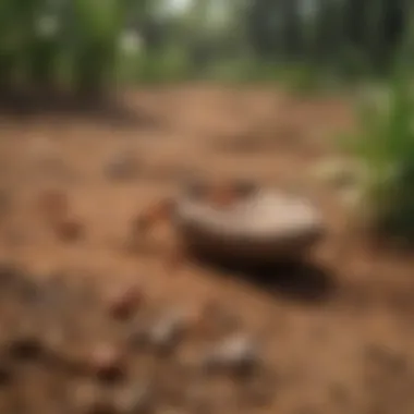 Chemical treatments for fire ant control on display