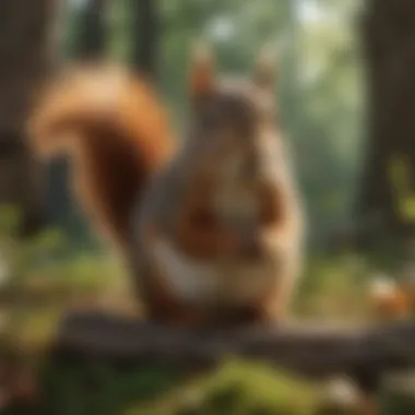 Understanding Squirrel Behavior Visual guide to squirrel behavior and habits