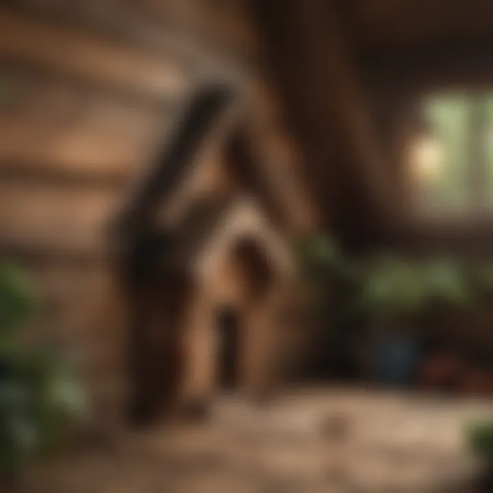 Closed attic entry with squirrel-proofing techniques