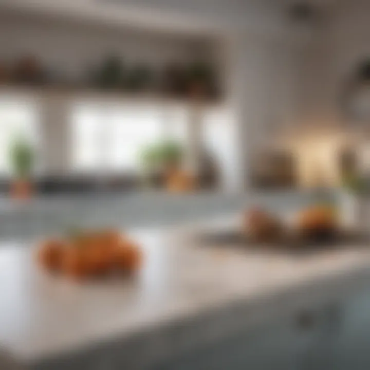 Clean kitchen countertop free of fruit flies