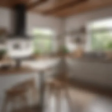 Designing for Social Interaction in Kitchens Stylish kitchen with social interaction space