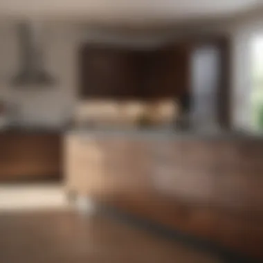 Stunning Cabinet Finish Beautifully finished kitchen cabinets