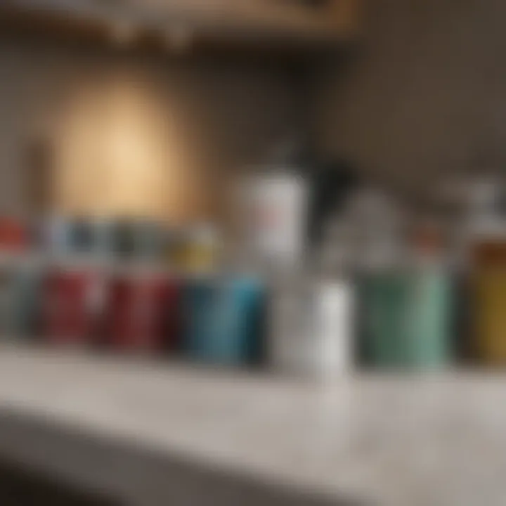 Selection of high-quality paint cans
