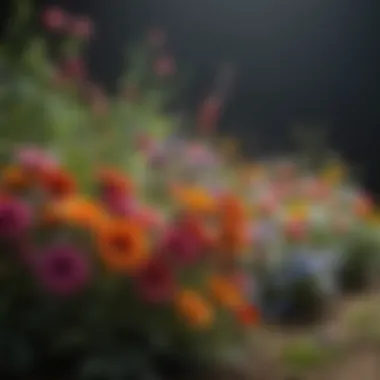 A rich assortment of flowers ready for sustainable harvesting