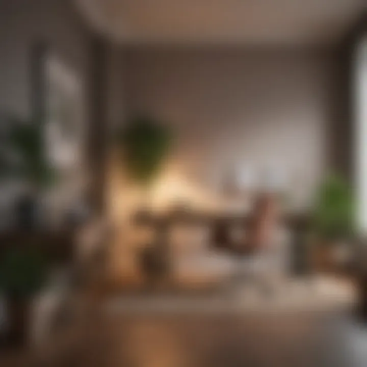 Ambient lighting enhancing productivity