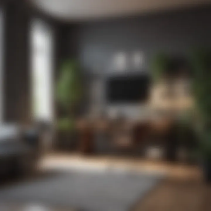 Functional furniture choices for a dual-purpose room