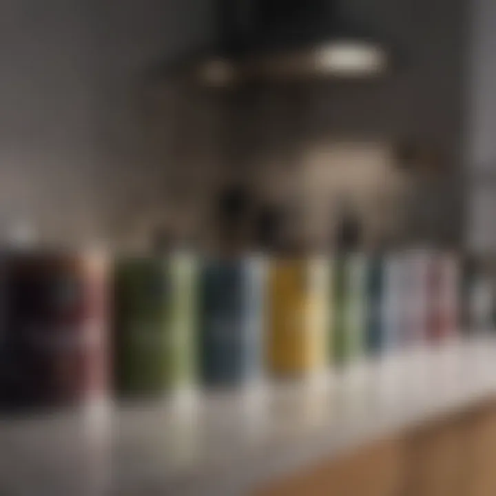 Quality paint cans for kitchen