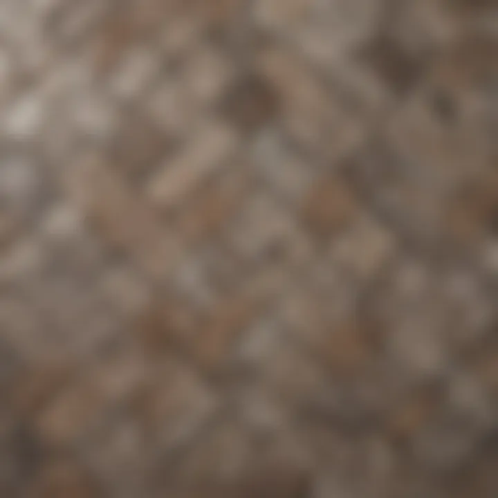 A close-up of high-quality ceramic tiles arranged in an inviting pattern.