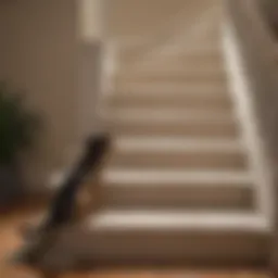 A plush dog stair set designed for small breeds