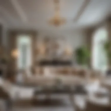 Sophisticated Living Space with Timeless Charm Elegant living room designed by a top designer in Greenwich