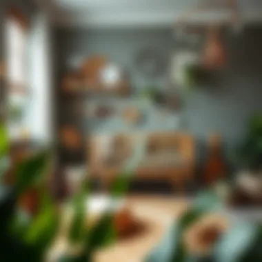 Sustainable materials used in boho nursery decor