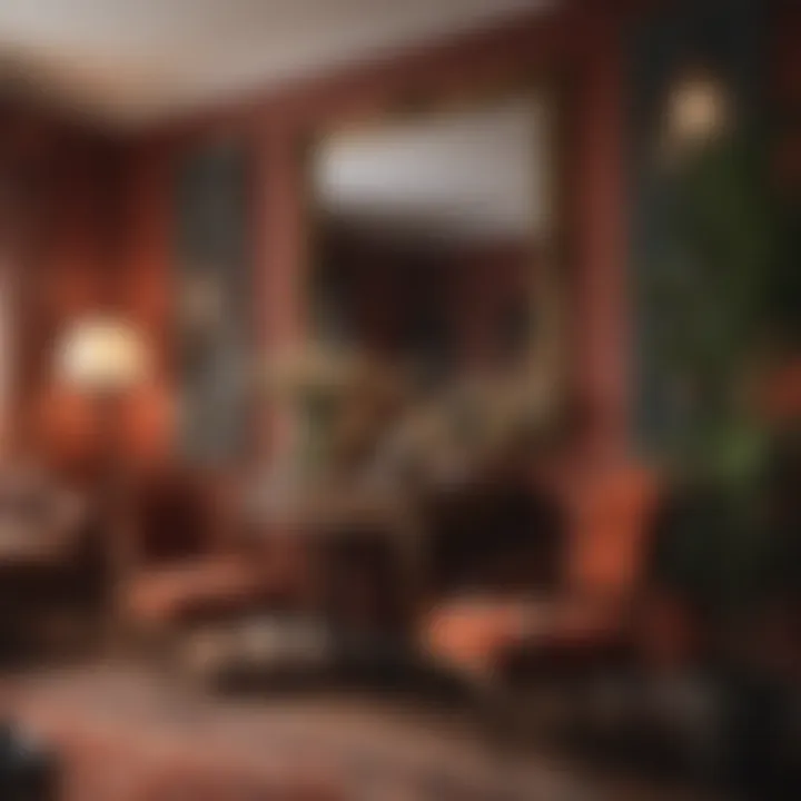Classic color palette with rich tones