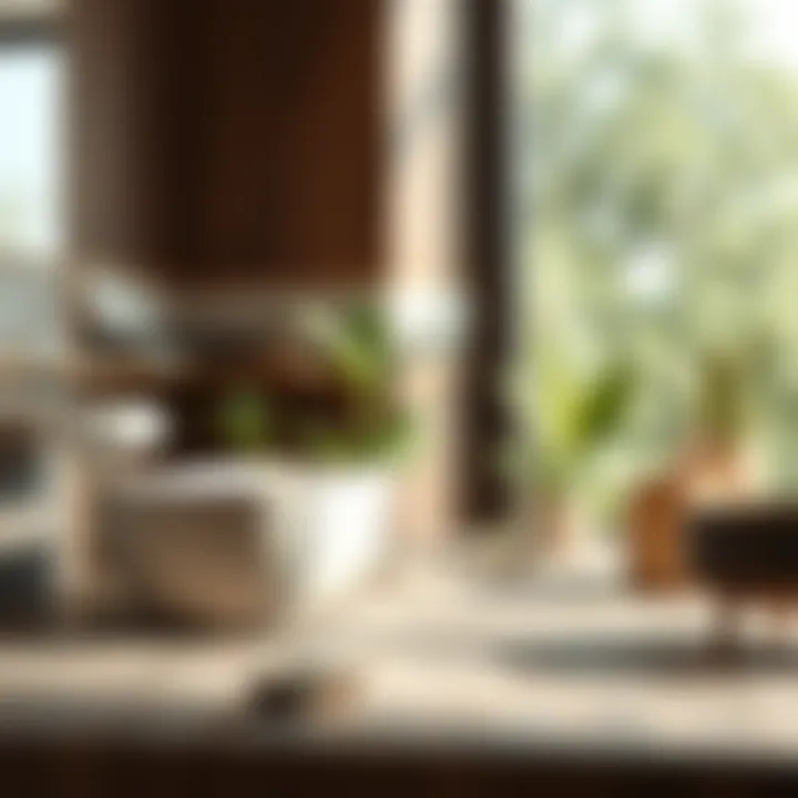 Sustainable tile materials showcasing eco-friendly options